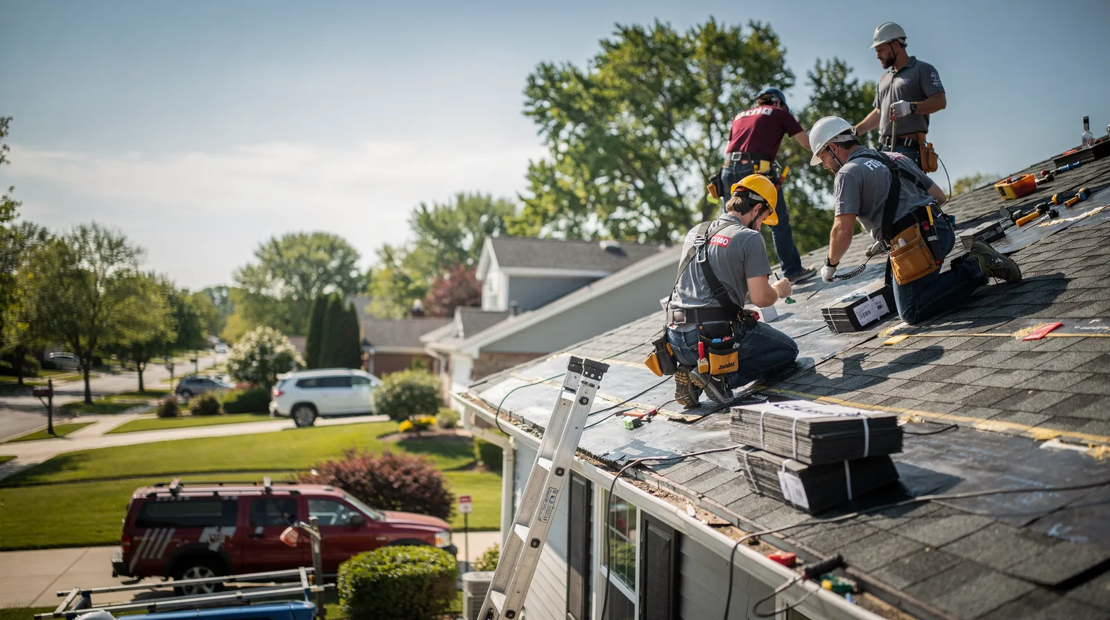 Roof Repair in Springtown, TX around you